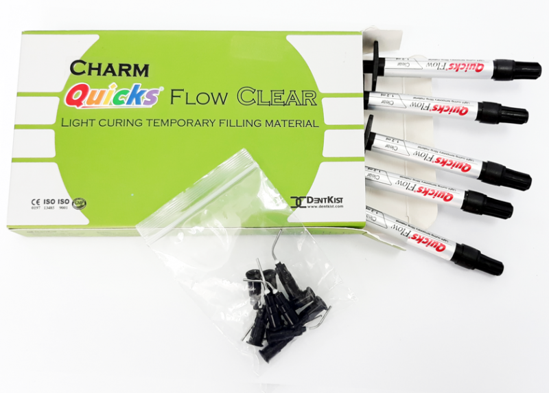 CharmQuicks Flow материал прозрачный временный светоотверждаемый 